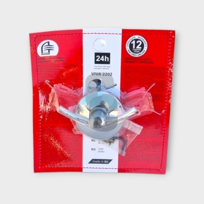 Закачалка за кърпи ДВОЙНА - ВИВА 2202